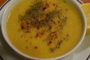 Чечевичный суп – пюре с тмином и апельсином в мультиварке