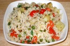 Рис с овощами - рецепт в мультиварке
