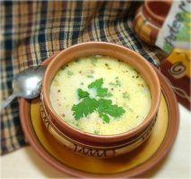 Суп из сырка - рецепт в мультиварке