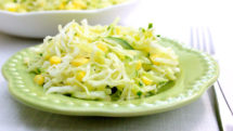 Салат из белой капусты с укропом - рецепт в мультиварке