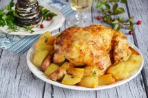 Цыпленок с горчицей - рецепт в мультиварке