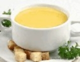 Суп-пюре с сыром и тыквой