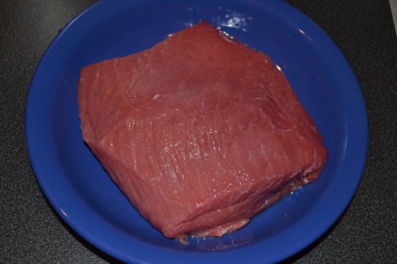 Картофельная шуба с мясом в мультиварке3