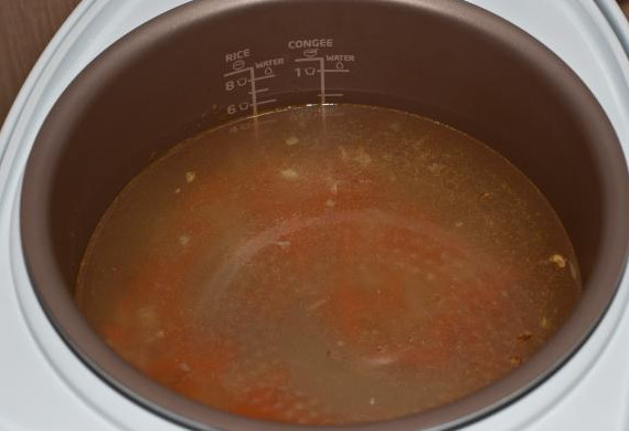 Суп из сайры консервированной9